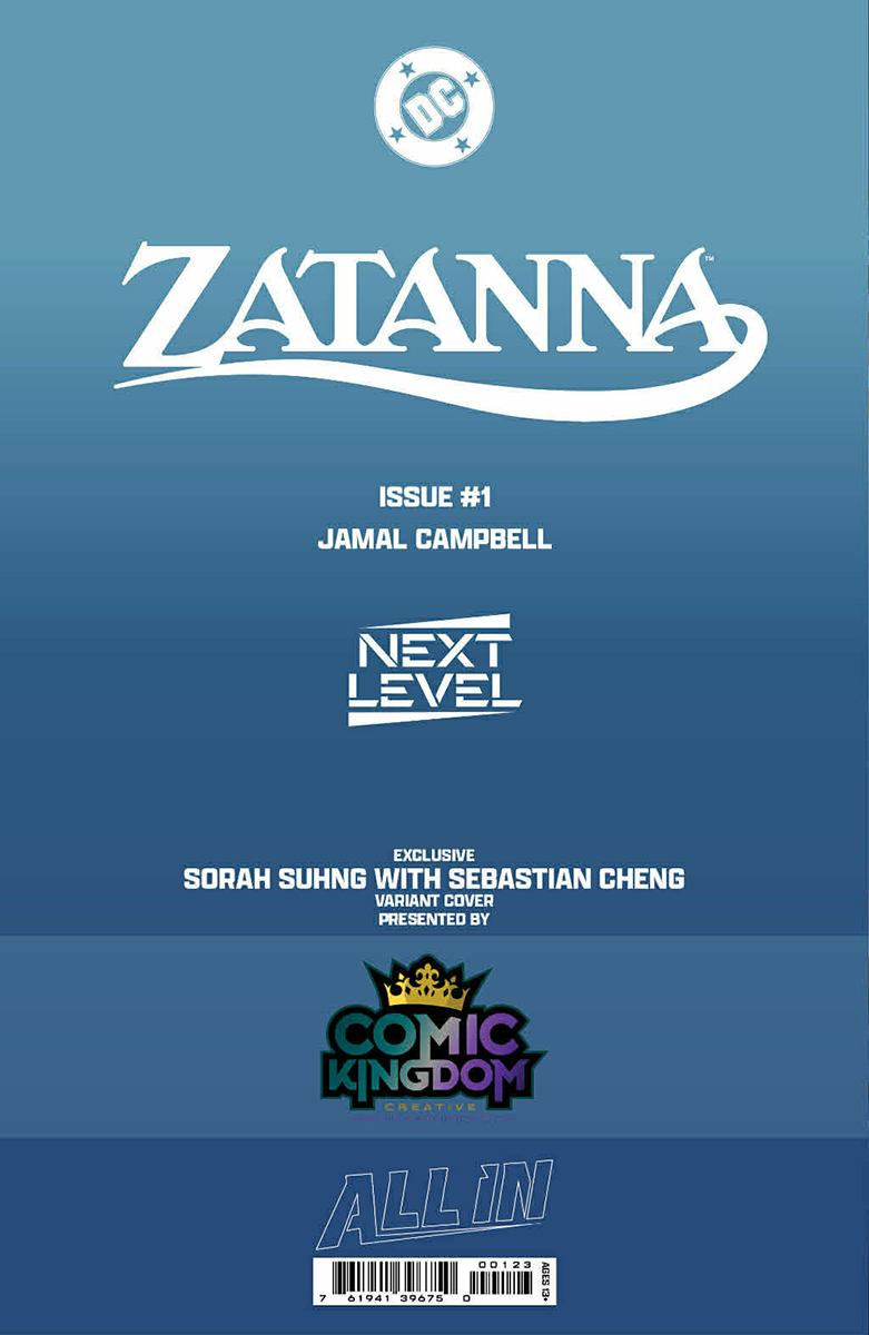 [3 PACK] ZATANNA #1 SORAH SUHNG EXCLUSIVE VAR (04/29/2026)