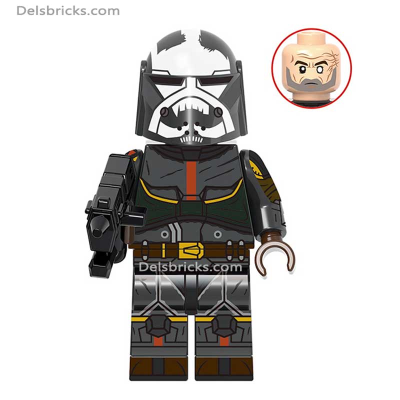 Wrecker The bad Batch Star Wars Lego Minifigures Custom Toys