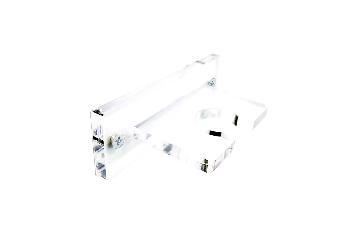 Acrylic Baseball Bat Wall Mounts Brackets – Clear, Baseball Bat Hanger