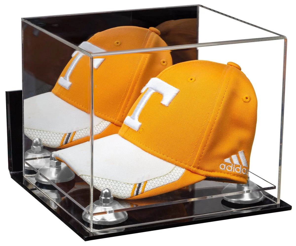 Acrylic Baseball Cap Display Case - Mirror Wall Mounts (A006/V21)