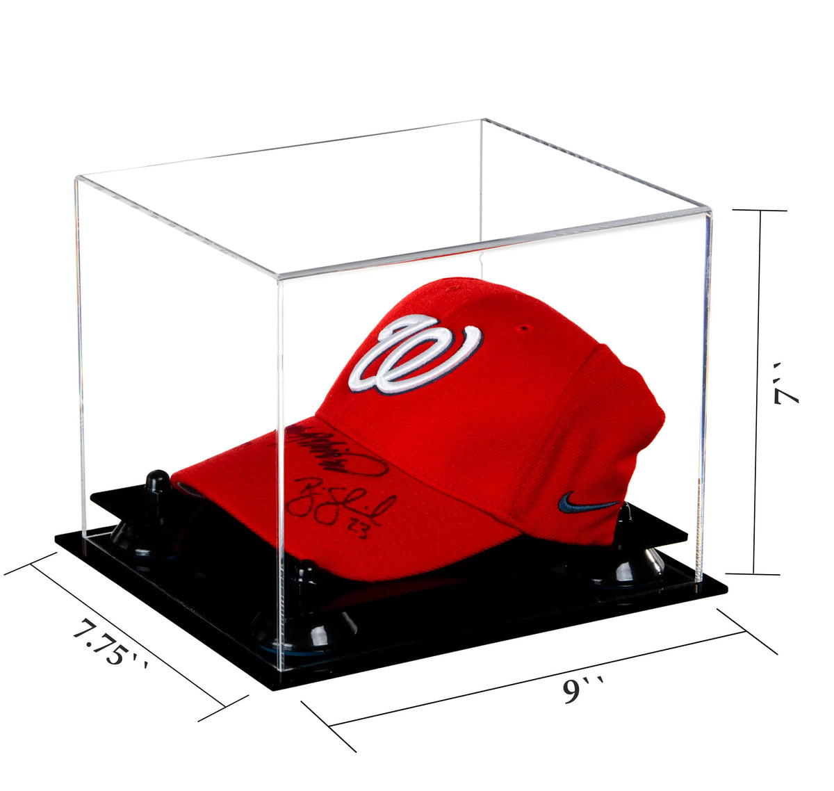 Acrylic Baseball Cap Display Case - Clear (A006/V21)