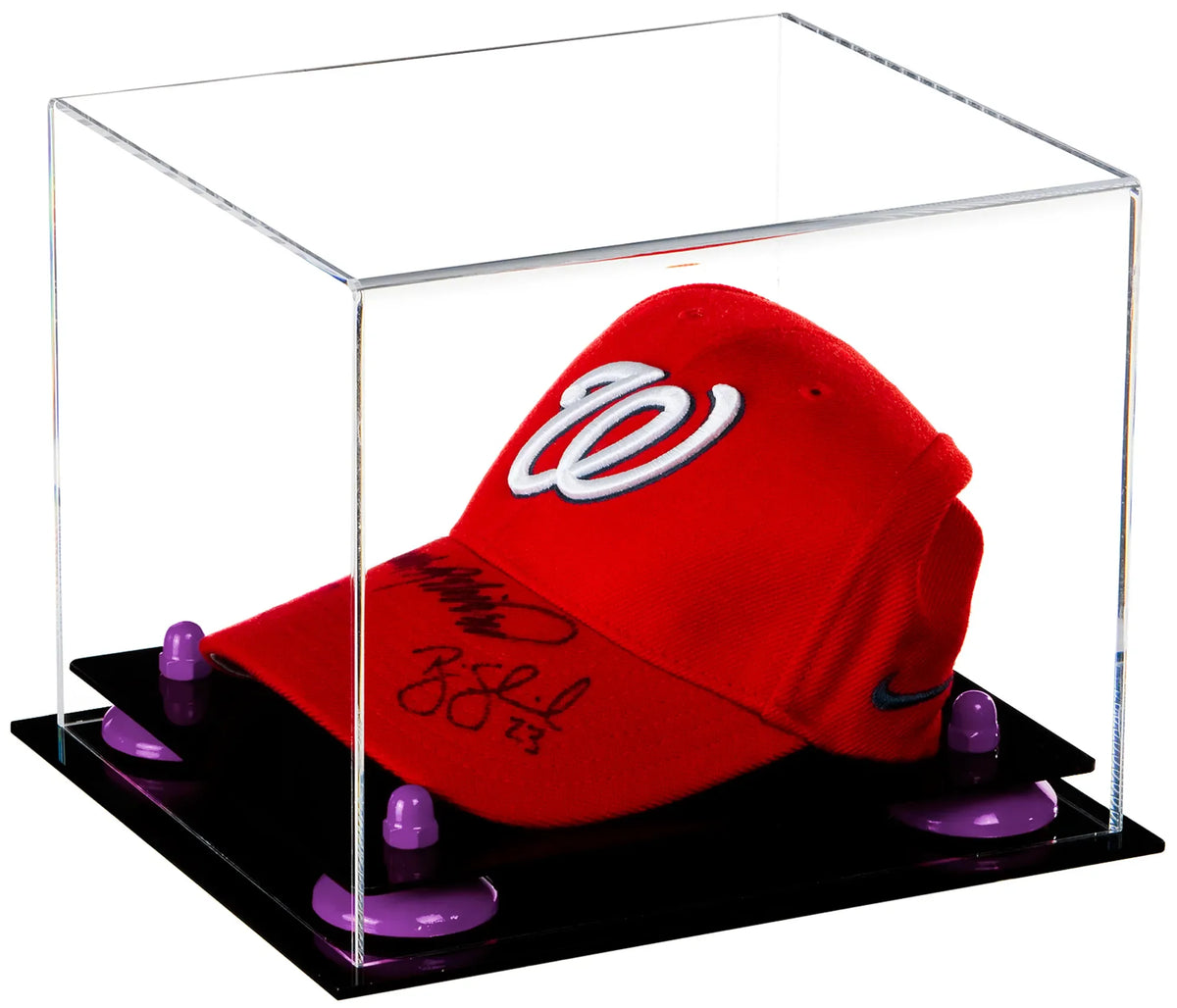 Acrylic Baseball Cap Display Case - Clear (A006/V21)