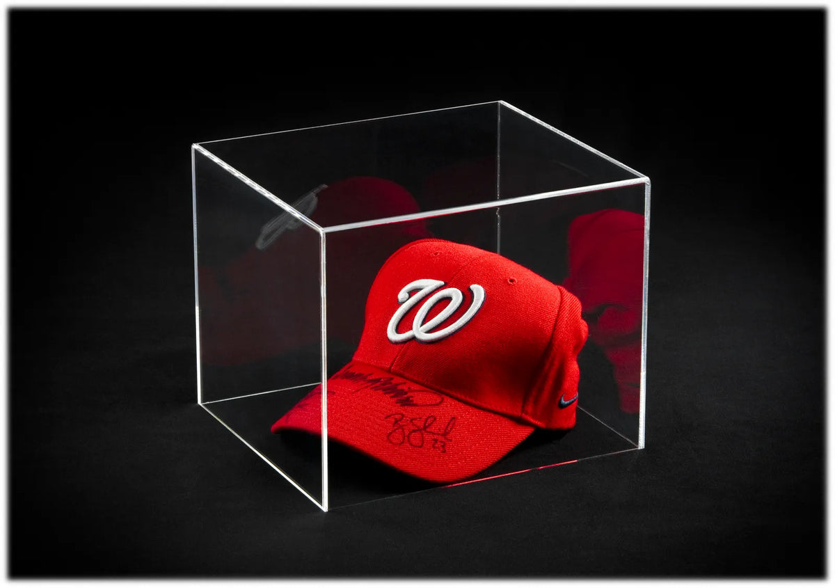 Acrylic Baseball Cap Display Case - Clear (A006/V21)