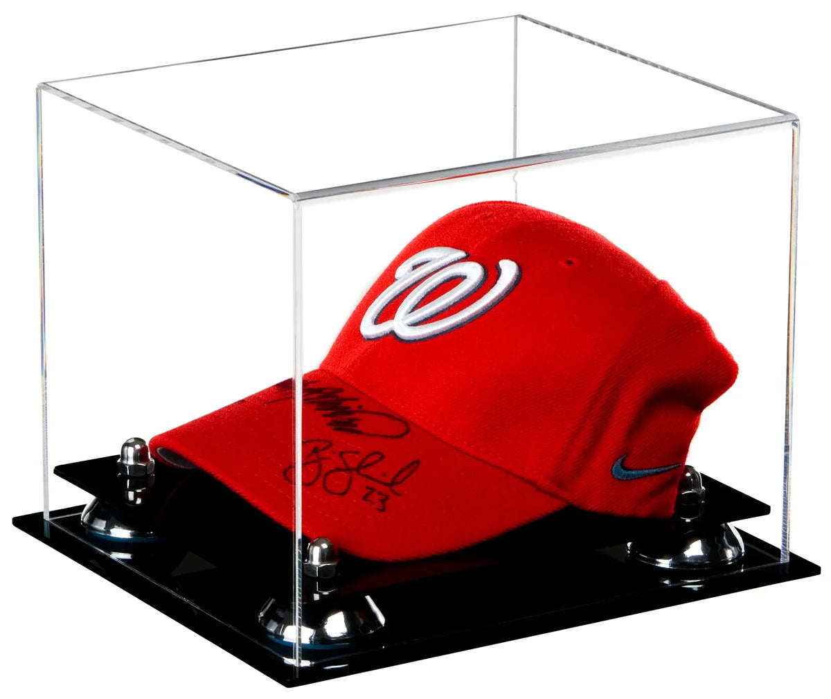 Acrylic Baseball Cap Display Case - Clear (A006/V21)