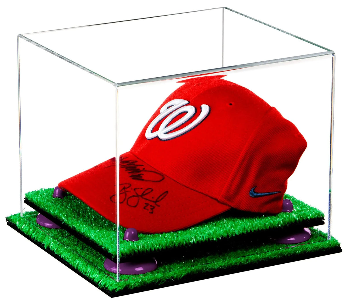 Acrylic Baseball Cap Display Case - Clear (A006/V21)