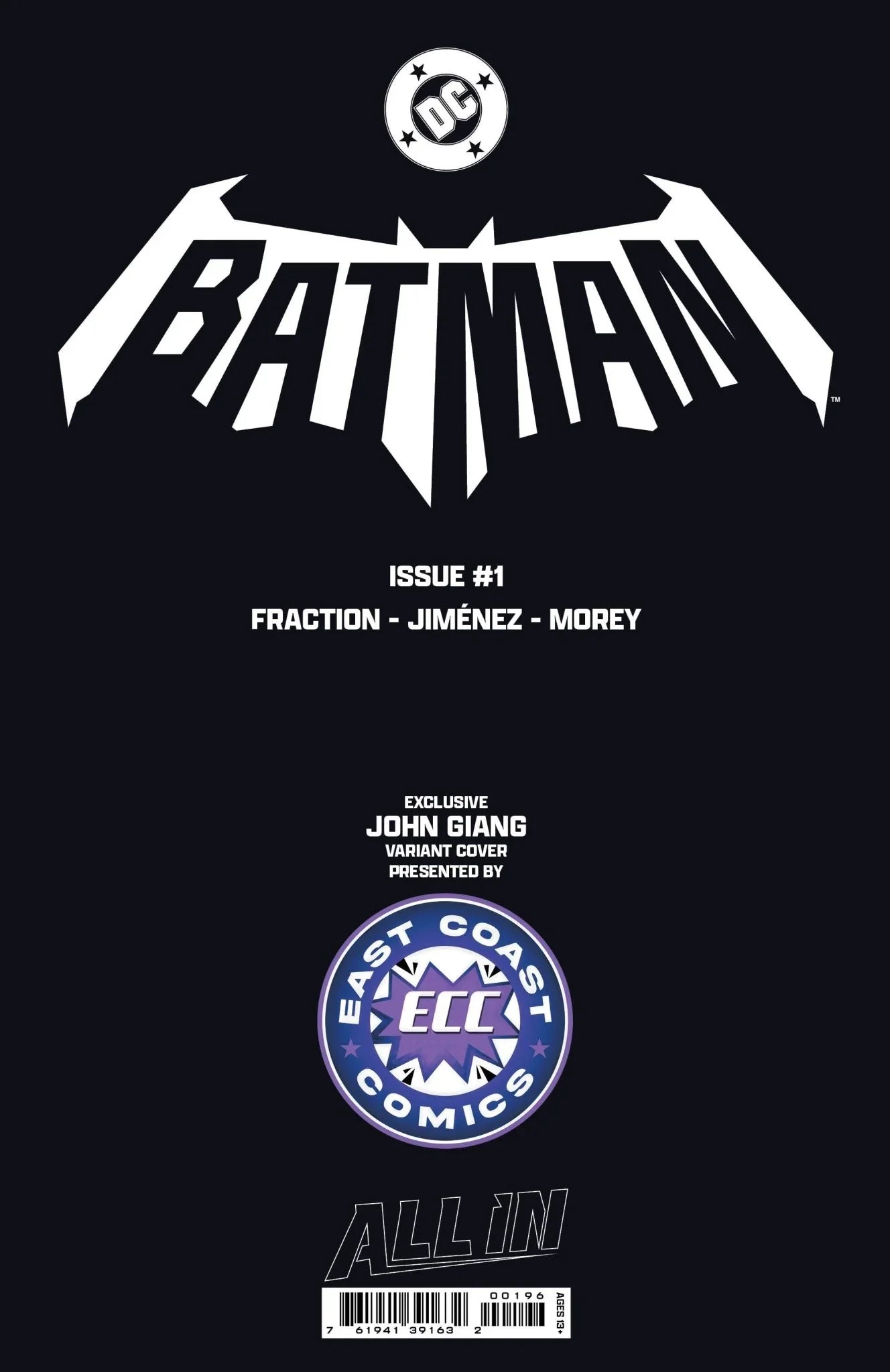 Batman #1 FOIL - ECC Exclusive John Giang Variant