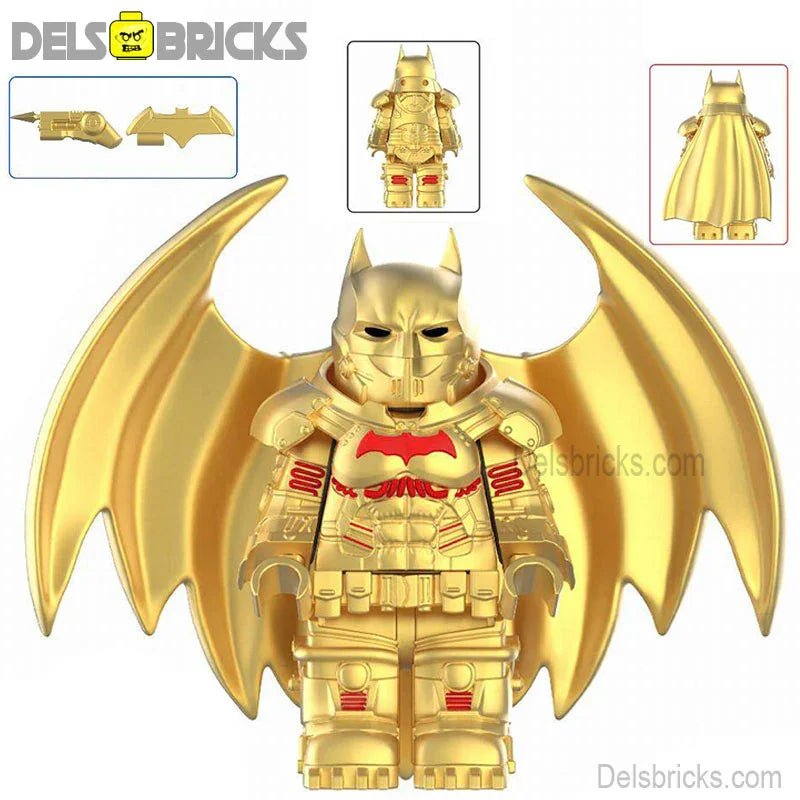 Batman XE Bat suit (extreme Environment) Lego Minifigures custom Toys Gold 7