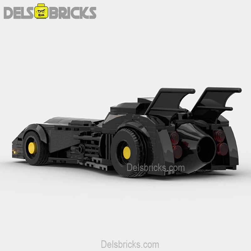 Batmobile Toy Car from Batman 1989 Movie Custom Lego Star Wars Minifigures
