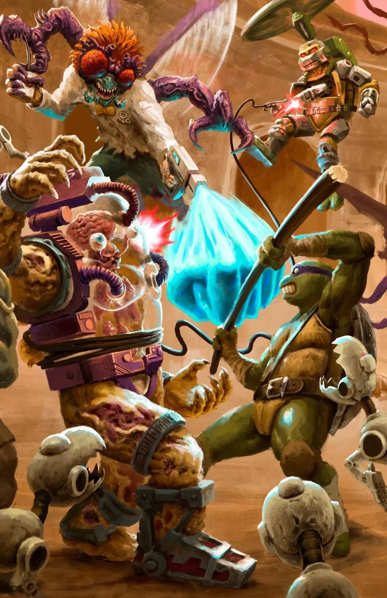 TMNT: Battle Nexus #1 - #5 Virgin - ECC NRG Exclusive (2/18/26) - SHIPS FEBRUARY