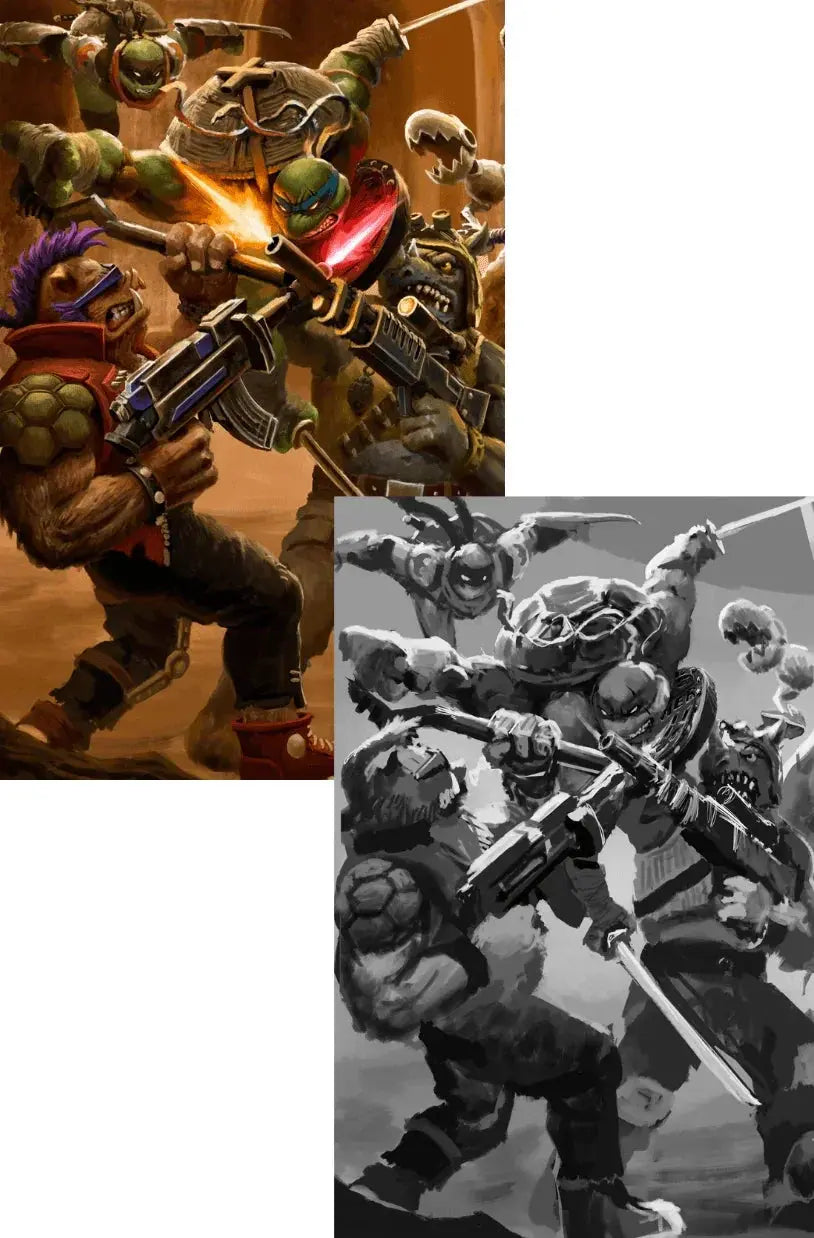 TMNT: Battle Nexus #1 - #5 Virgin - ECC NRG Exclusive (2/18/26) - SHIPS FEBRUARY