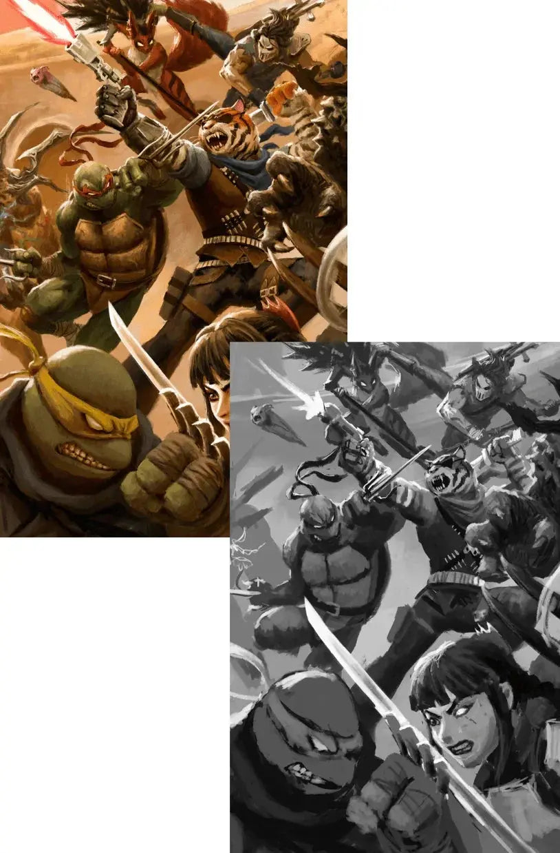 TMNT: Battle Nexus #1 - #5 Virgin - ECC NRG Exclusive (2/18/26)