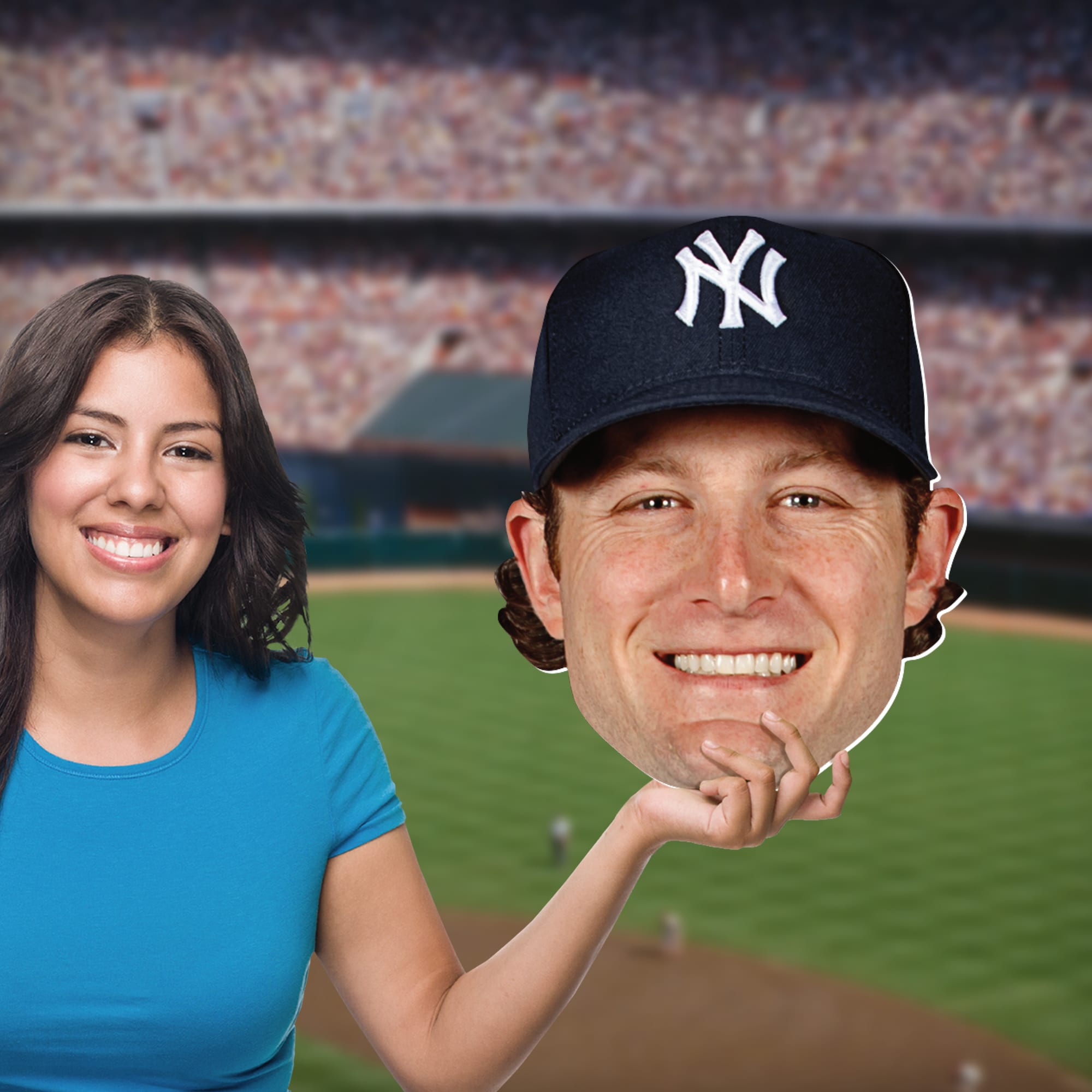 Gerrit Cole - Big Head - Official MLB - New York Yankees - Foam Core Cutout