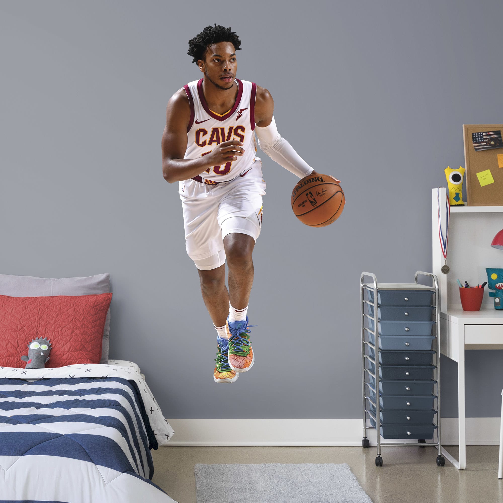 Darius Garland - RealBig Collection - Official NBA - Cleveland Cavaliers - Reusable Vinyl Wall Decals #1