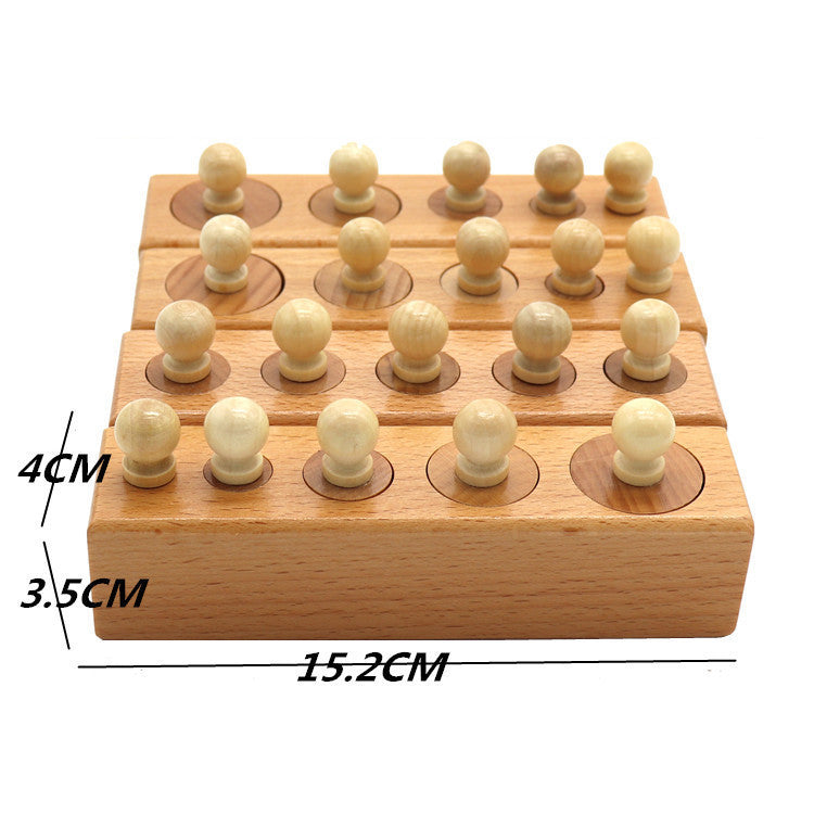 Montessori Wooden Educational Toy – Early Learning Building Blocks for Kids
