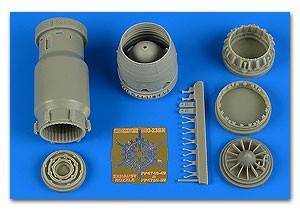Aires 4748 1/48 MiG23BN Late Exhaust Nozzle Opened For TSM
