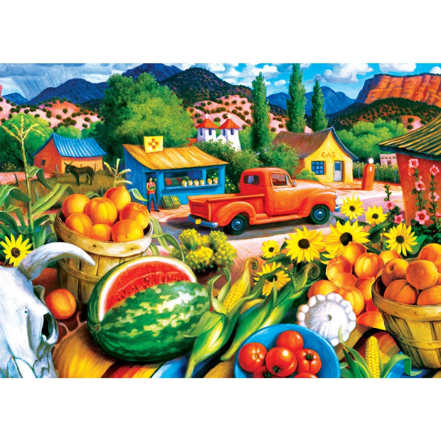 Roadsides of the Southwest - Summer Fresh 500 Piece Jigsaw Puzzle