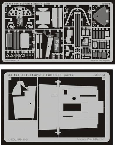 Eduard 32124 1/32 Aircraft- F4U4 Interior for TSM