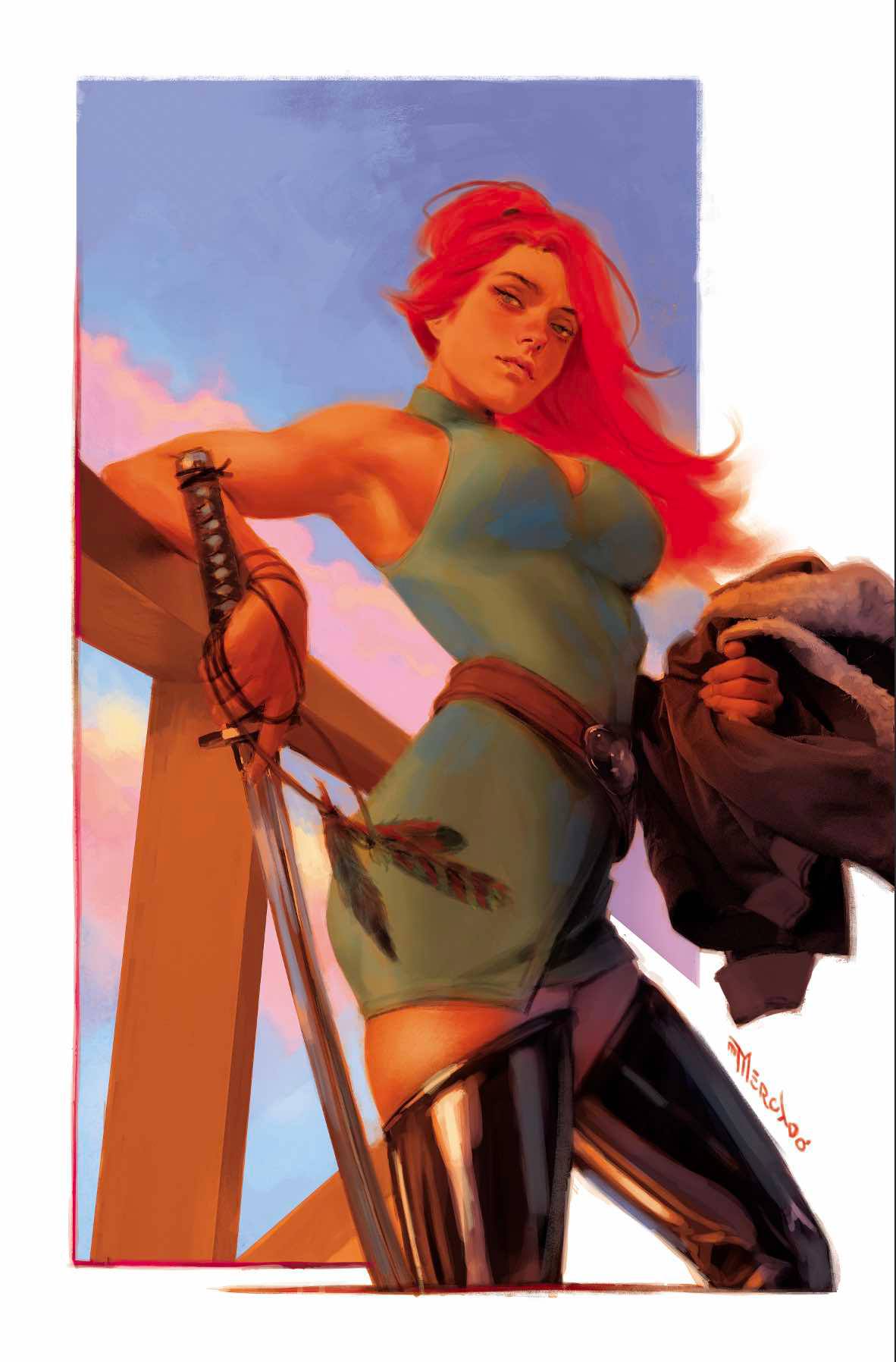 Muffy The Pimp Slayer #1 Miguel Mercado Exclusive RED HAIR LMTD 15 [FOIL] Virgin Var 2025