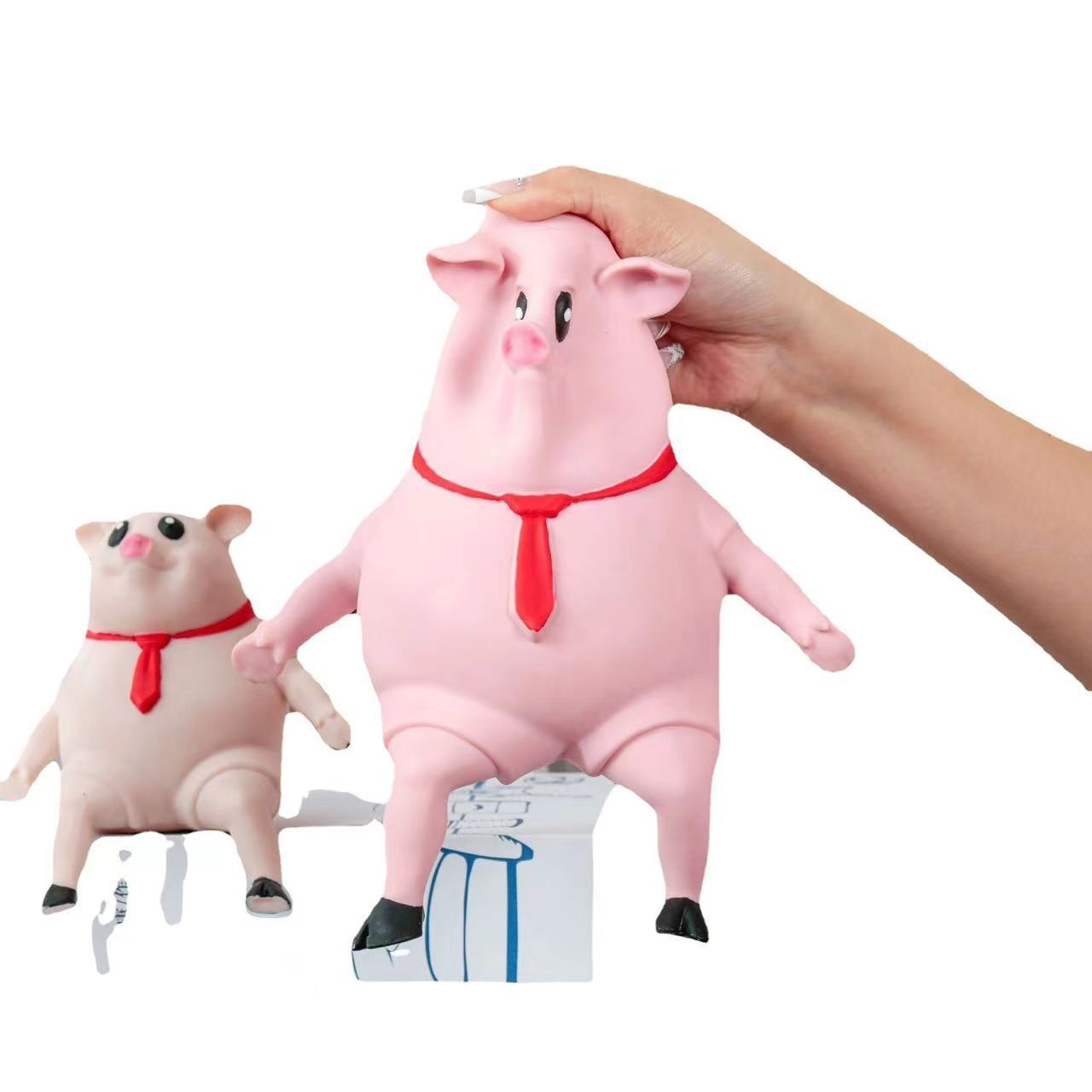 Cute Piggy Squeeze Toy – Stress Relief Doll for Kids and Adults