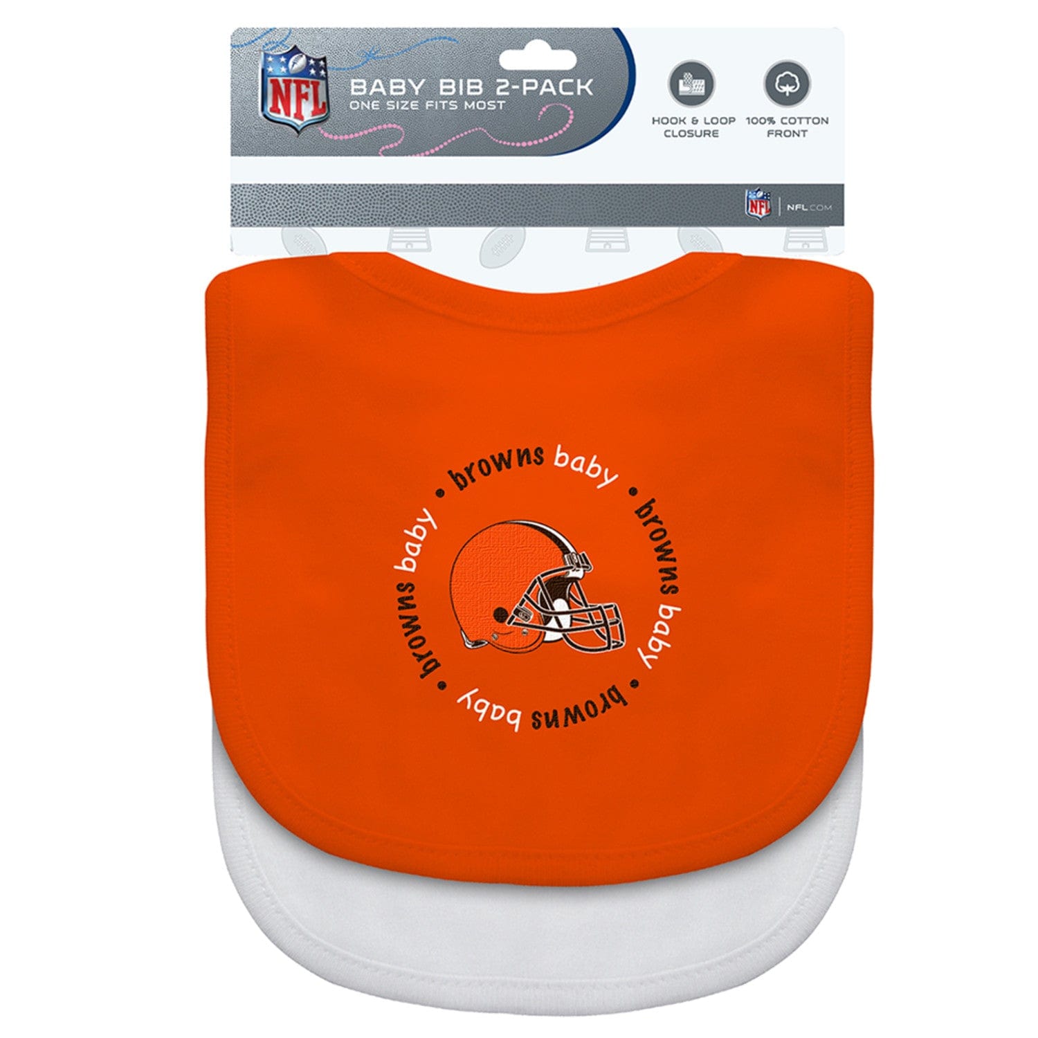 Cleveland Browns - Baby Bibs 2-Pack
