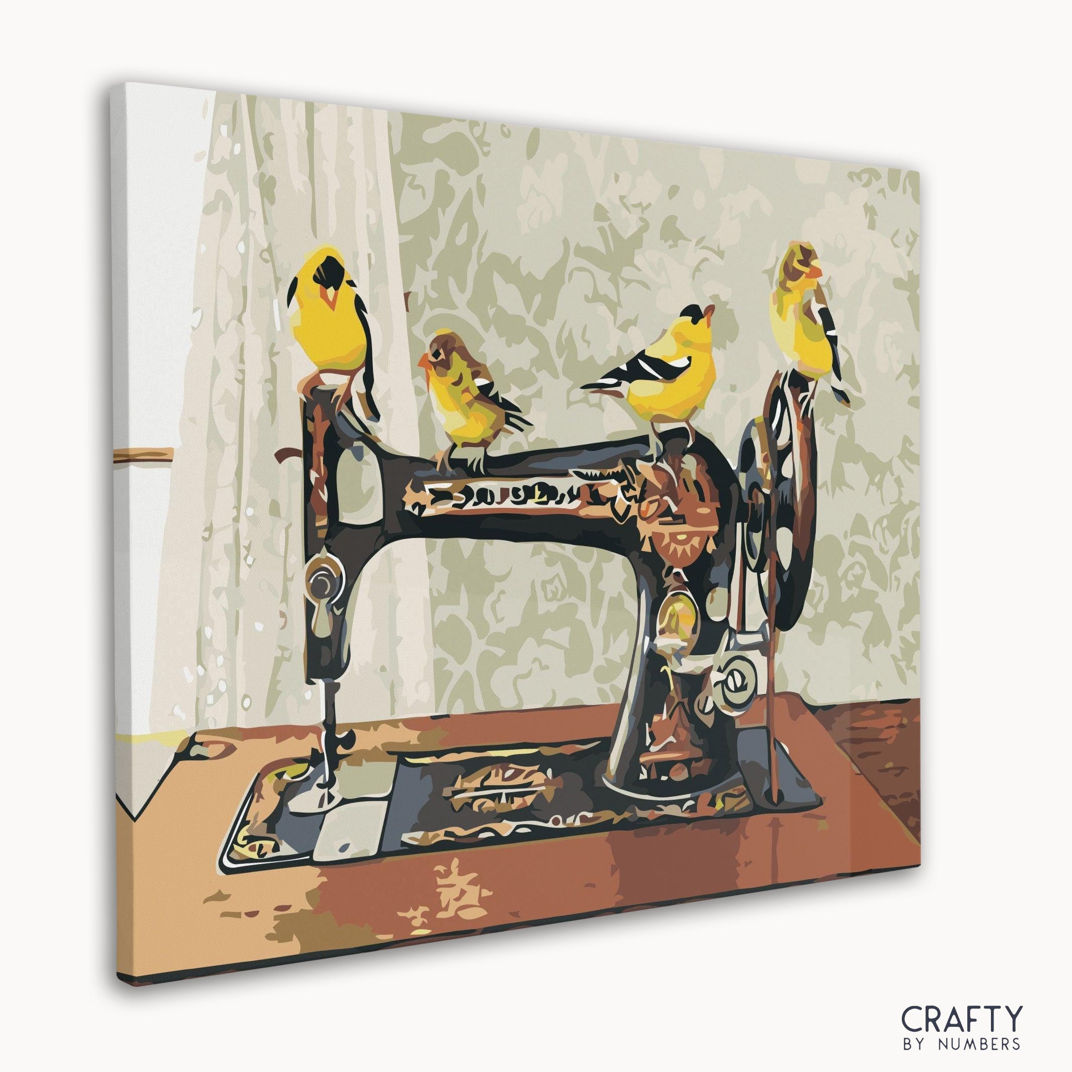 Bird Art Sewing Machine