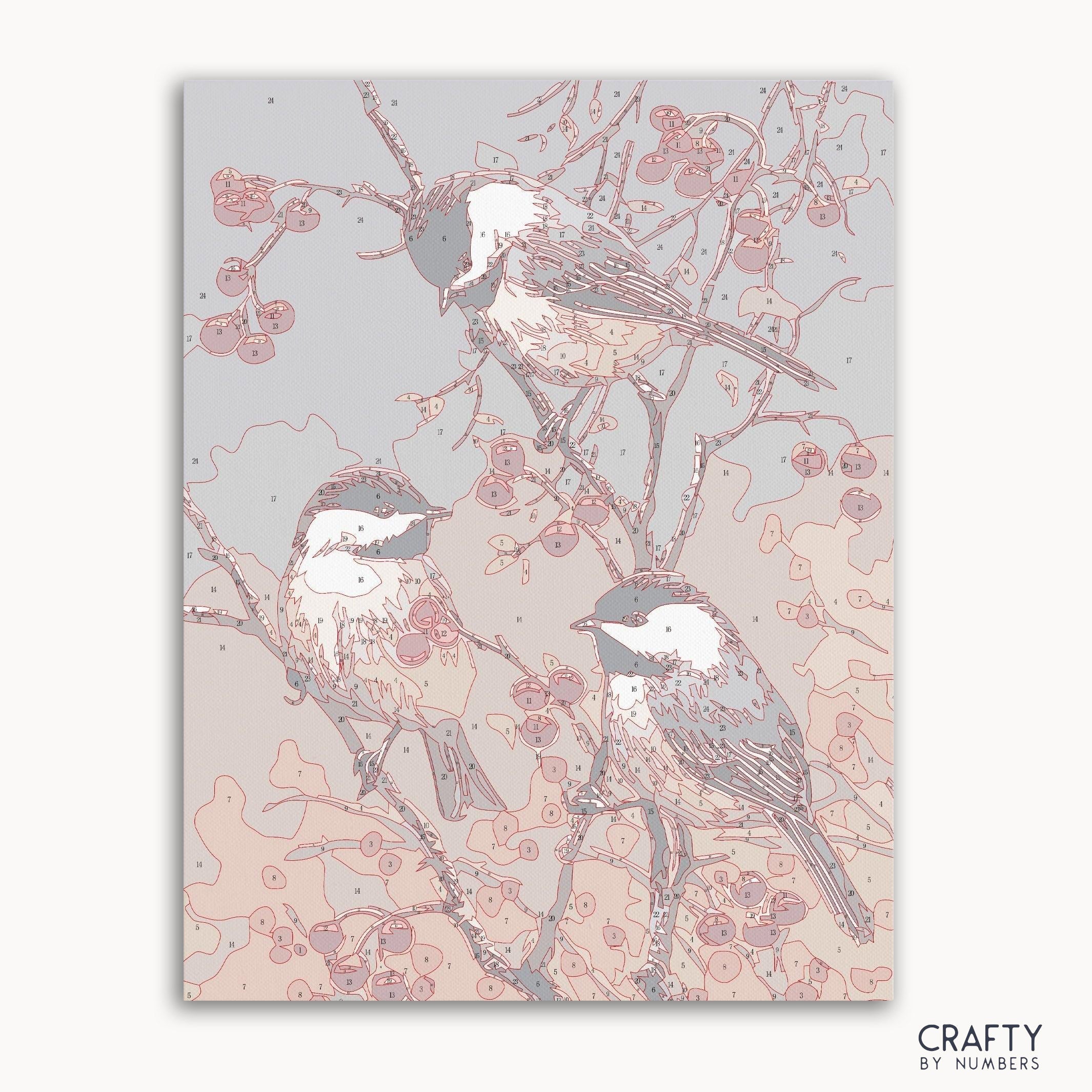 Birds & Red Fruits