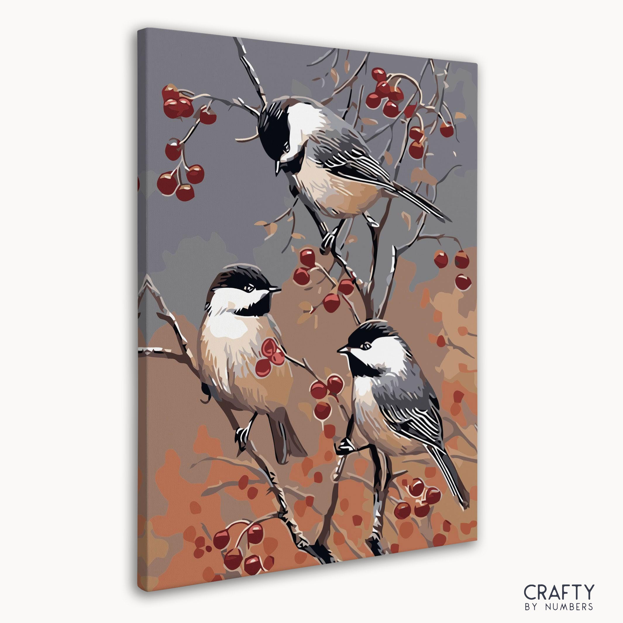 Birds & Red Fruits