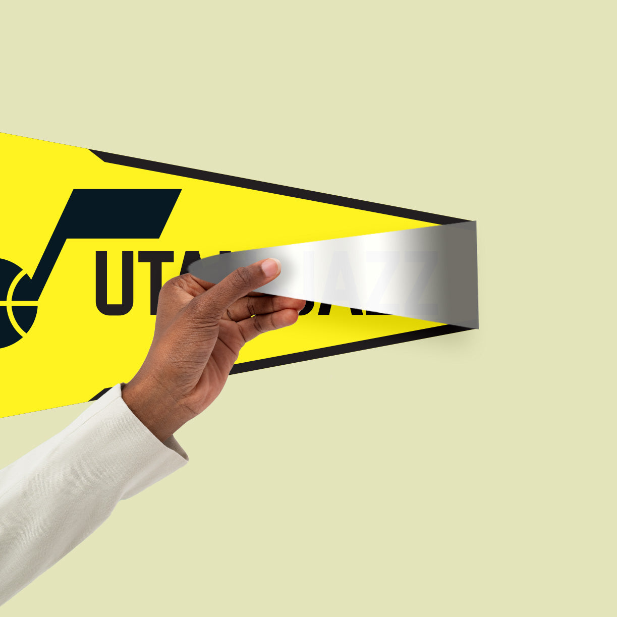 Lauri Markkanen - RealBig Collection - Official NBA - Utah Jazz - Reusable Vinyl Wall Decals