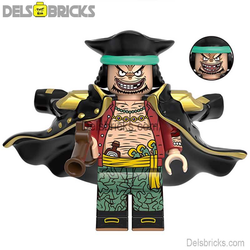 Black Beard Marshall D Teach ONE PIECE Anime Lego Minifigures custom toys