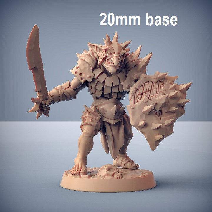 Blackrazor Warrior: Base Sculpt A (Male Hobgoblin)