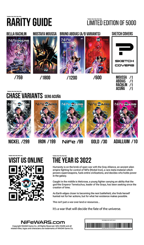 NiFe Wars #1 Blind Bag (Limited Edition)