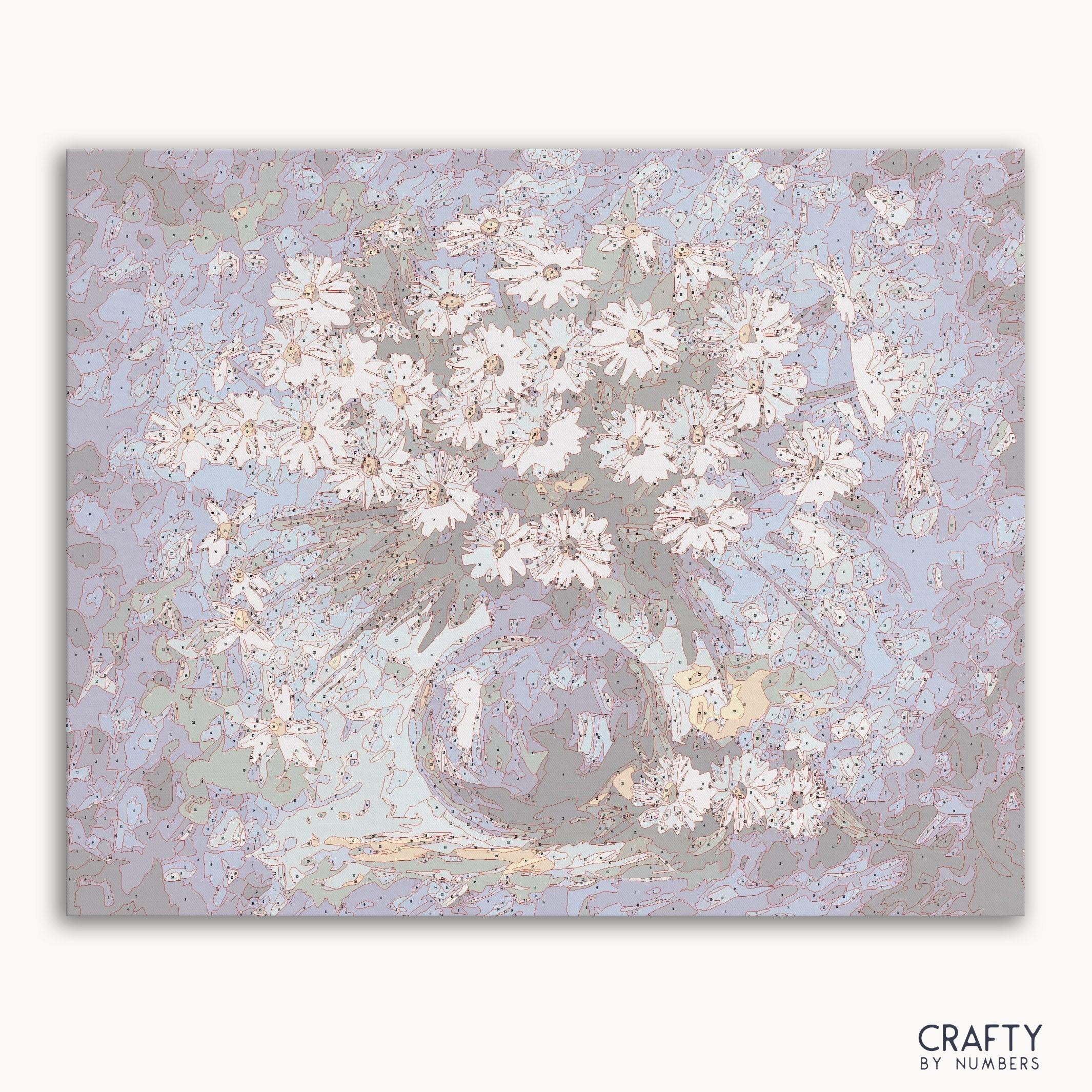 Blue Daisy Floret