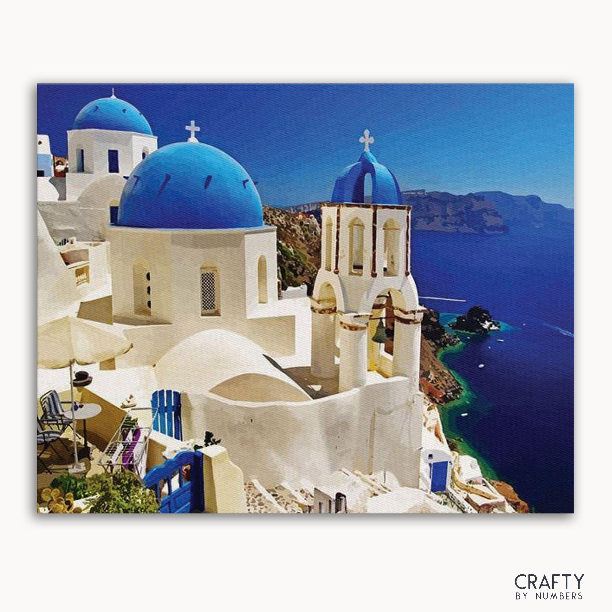 Blue Santorini Banlana
