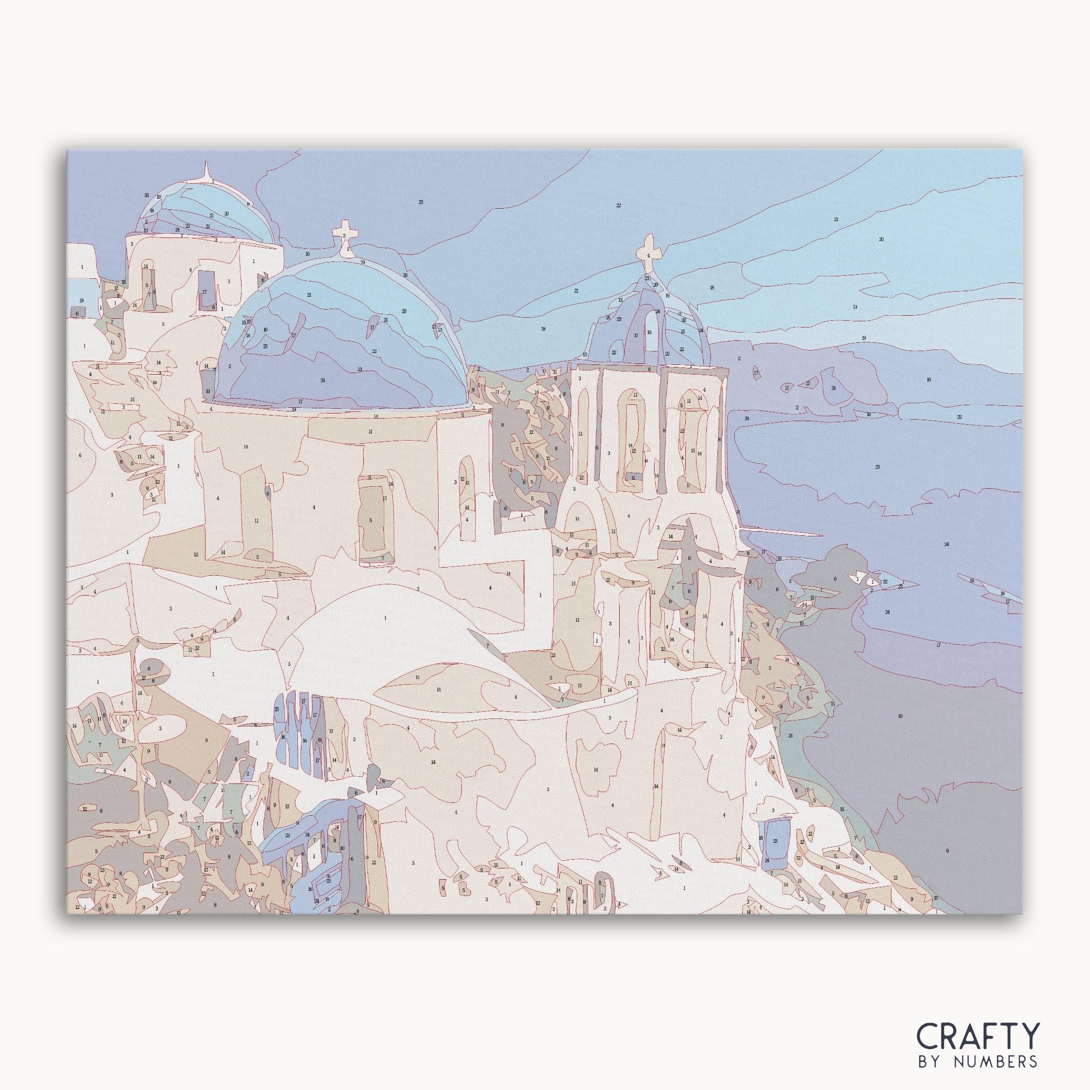 Blue Santorini Banlana