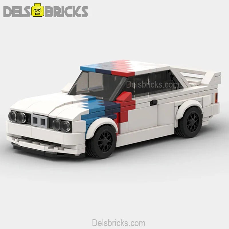 BMW M3 Custom Lego Cars Minifigures Building Block Toys