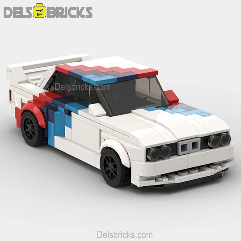 BMW M3 Custom Lego Cars Minifigures Building Block Toys