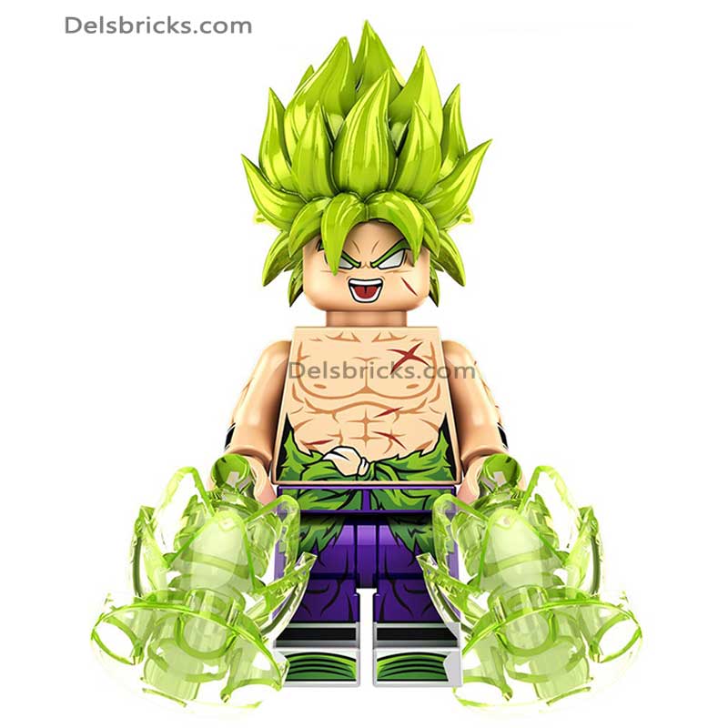 Broly Dragon Ball Z Lego Minifigures anime toys