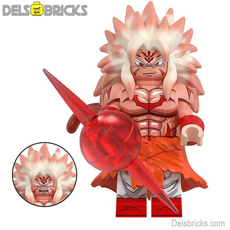 Broly Super Saiyan 5 Dragon Ball Z Super Lego Minifigures Best Custom Anime Toys