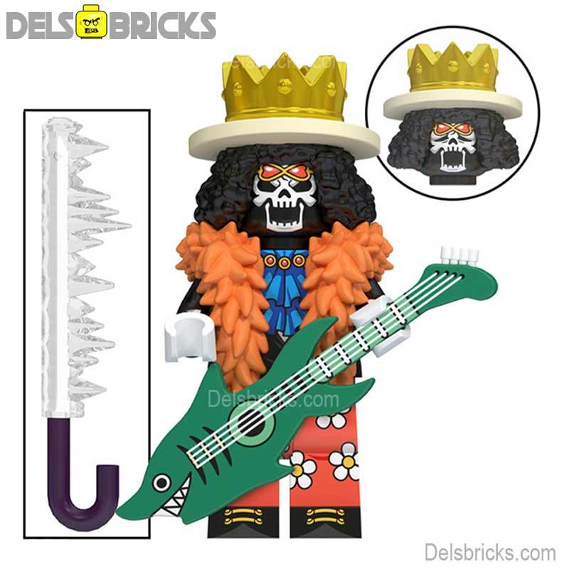 Brook from One Piece Lego Anime Minifigures Custom Toys 2