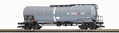 Busch 33164 TT Scale Tank Car - Ready to Run -- Wascosa (Era V, gray, whire, red)