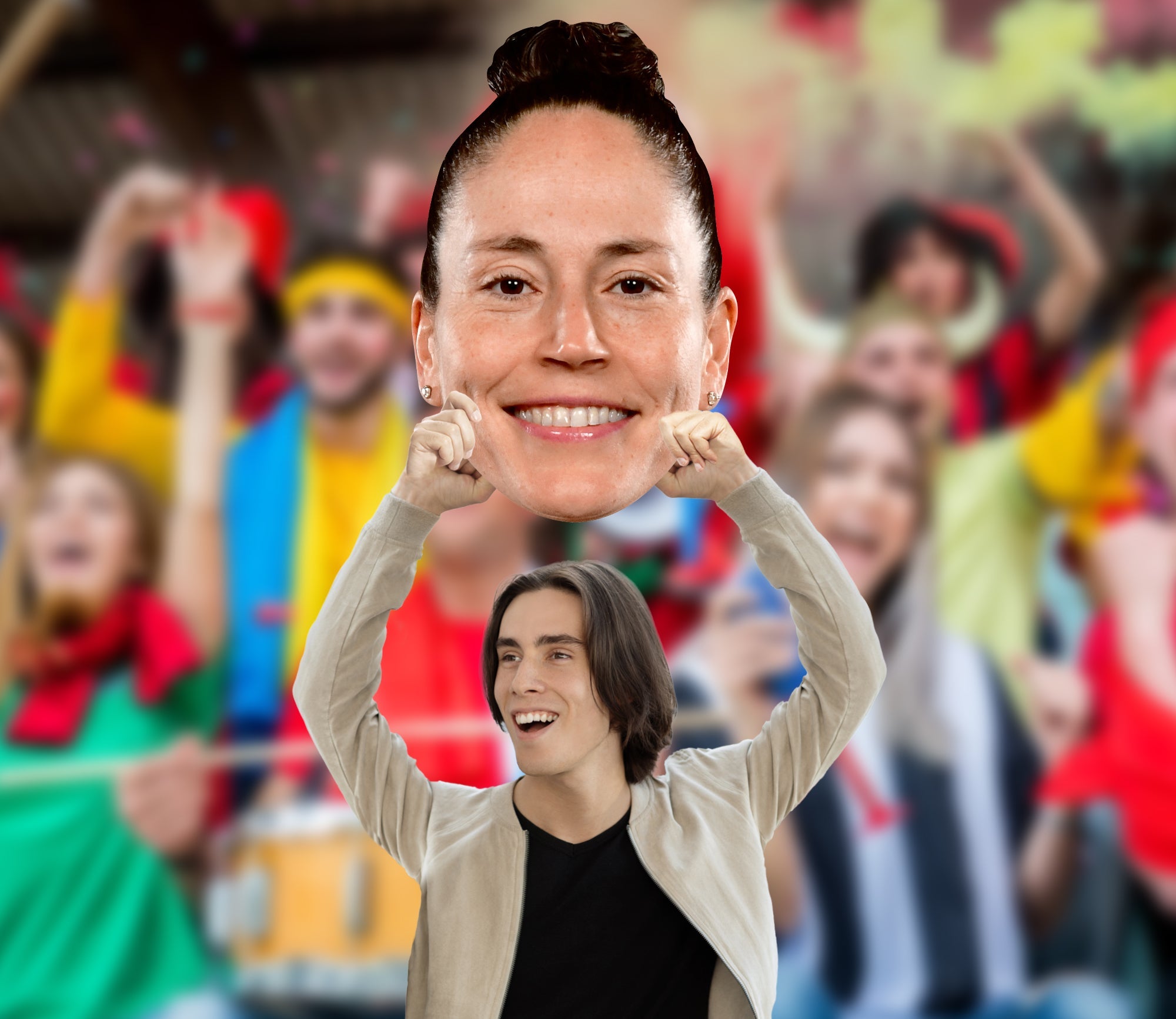 Sue Bird - Big Head - Official WNBA - Seattle Storm - Foam Core Cutout