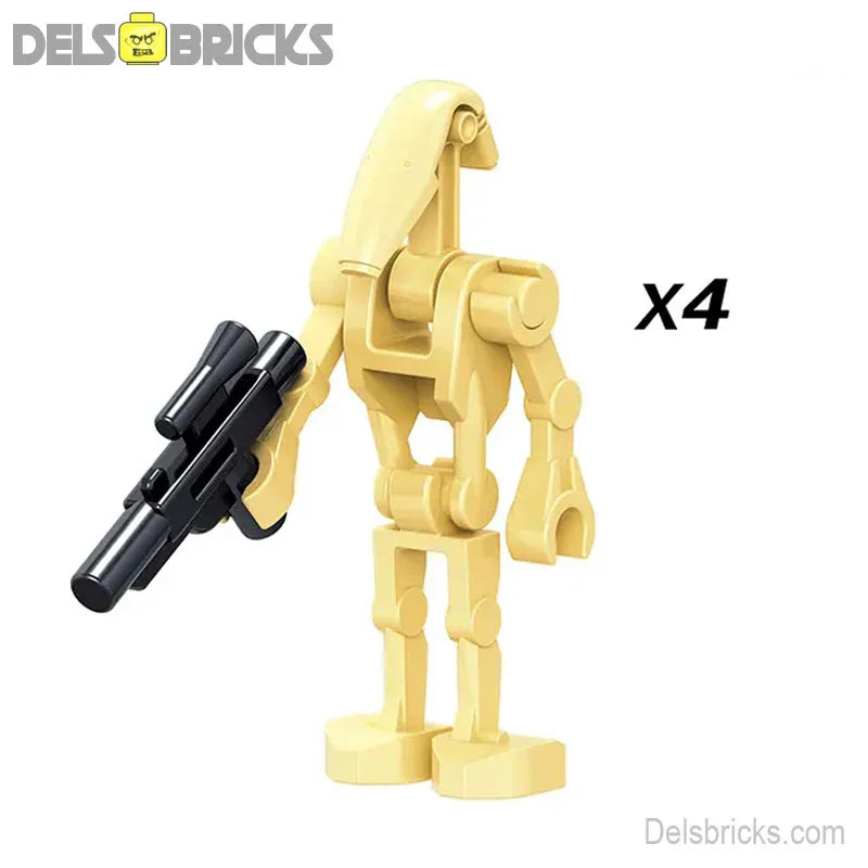 Battle Droids Lego Star wars Minifigures Custom Toys