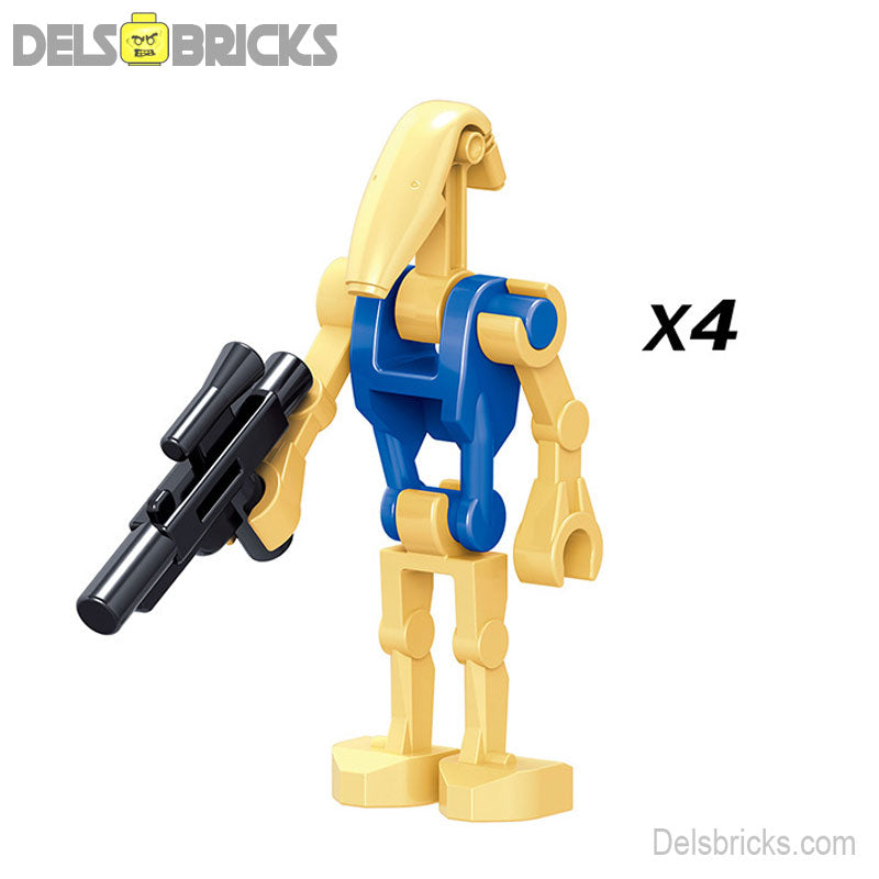 Pilot Battle Droids Star wars Lego Minifigures Custom Toys