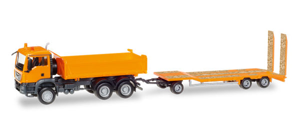 Herpa 307918 1/87 Scale Man Tgs M 3-Axle Dump Truck