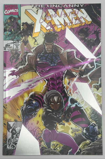 [Signed by Chris Potter] [Foil] Uncanny X-Men #266 Unknown Comics Exclusive Facsimile Edition Kaare Andrews Var [IN STOCK]
