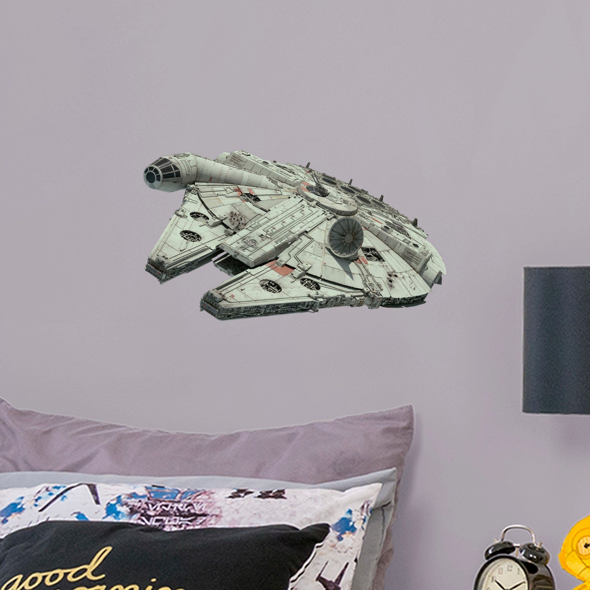 Millennium Falcon - Star Wars: The Rise of Skywalker - Officially Licensed Removable Wall Decal