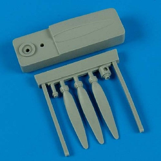 Quickboost 48473 1/48 Bf109E Propeller w/Jig Tool for EDU (D)