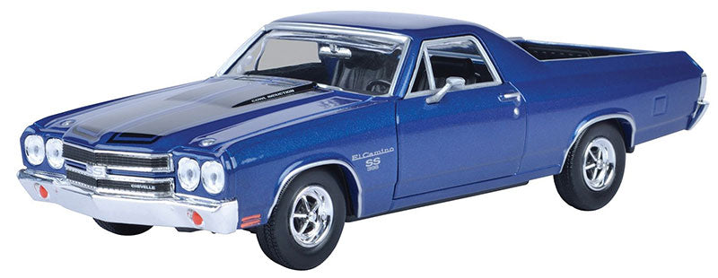 Motormax 79347AC-DKBL 1/24 Scale 1970 Chevrolet El Camino