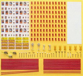 Preiser 21048 HO Scale Accessories for Krone Circus Tent