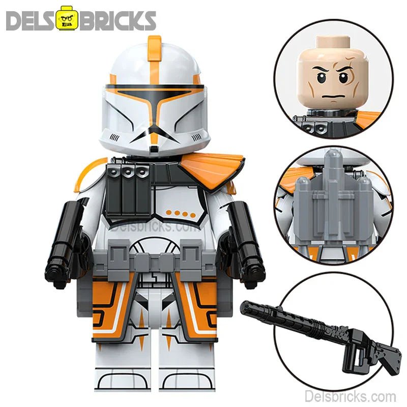 Captain Alpha 212th Clone trooper Star Wars Lego Minifigures Custom Toys